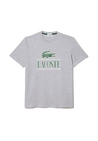 Lacoste Camiseta estampada - gris chine cca