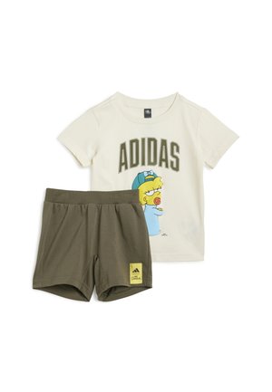 I THE SIMPSONS T SET-INFANT - Träningsset - cream white