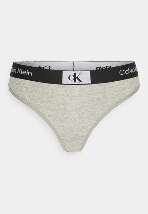 Calvin Klein Underwear MODERN THONG 1996 COTTON - Stringid - grey heather