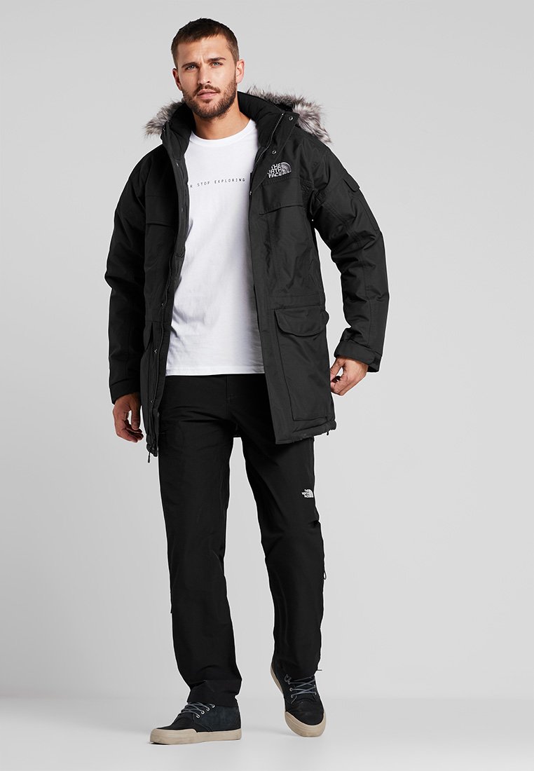 The North Face MCMURDO Dunkåpe frakk blacksvart The North Face Dunkåpe frakk tnf black Zalando.no