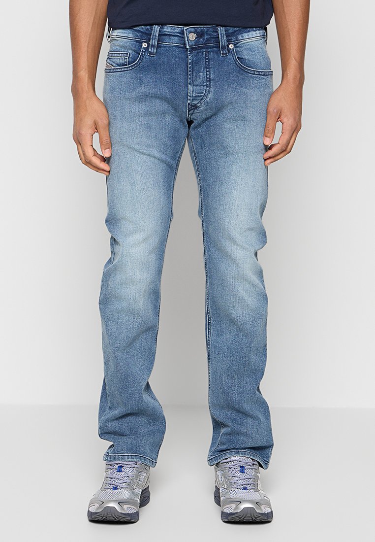 Diesel Straight leg jeans blauw denim/bluedenim Diesel Straight leg jeans blauw denim/bluedenim