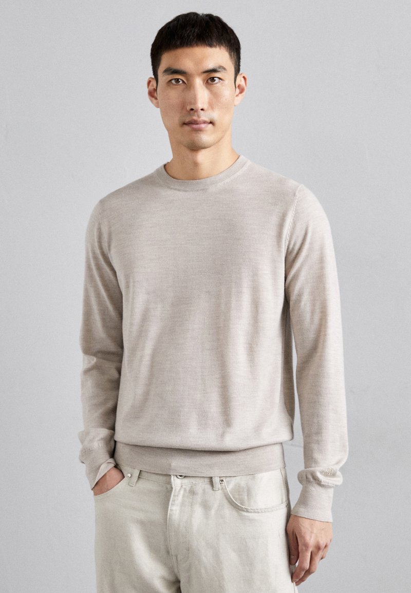 Filippa K - Jumper - beige melange, Enlarge
