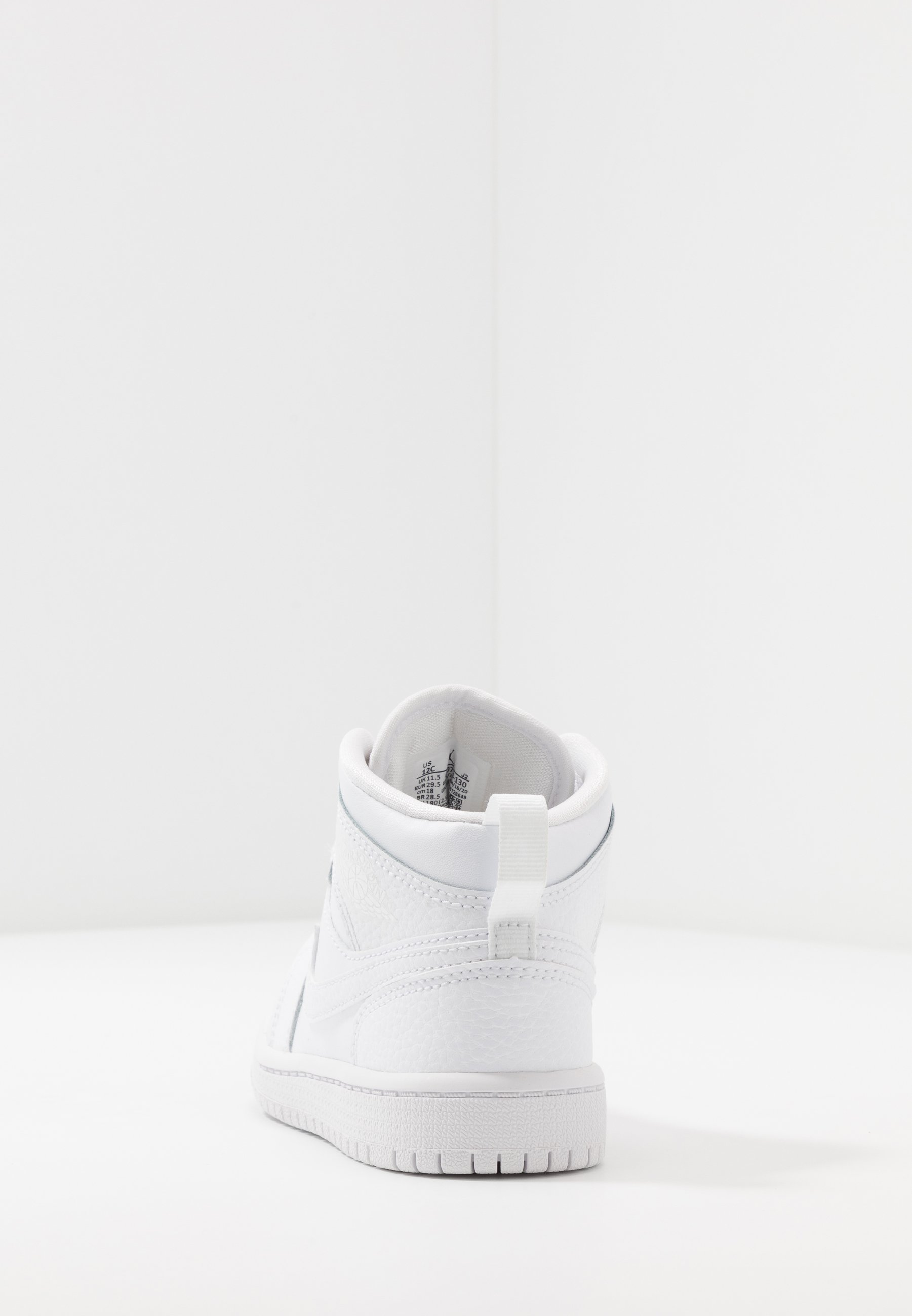 Jordan 1 MID UNISEX - Basketbalschoenen - white/wit - Zalando.nl
