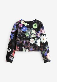 Next REGULAR FIT - Hosszú ujjú felső - black floral