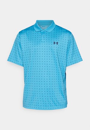 Under Armour MATCHPLAY PRINTED - Piké - ether blue/midnight navy