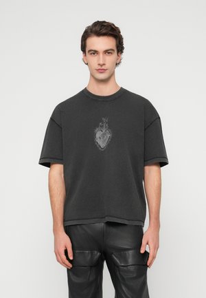 SABBATH CREW - T-Shirt print - washed black