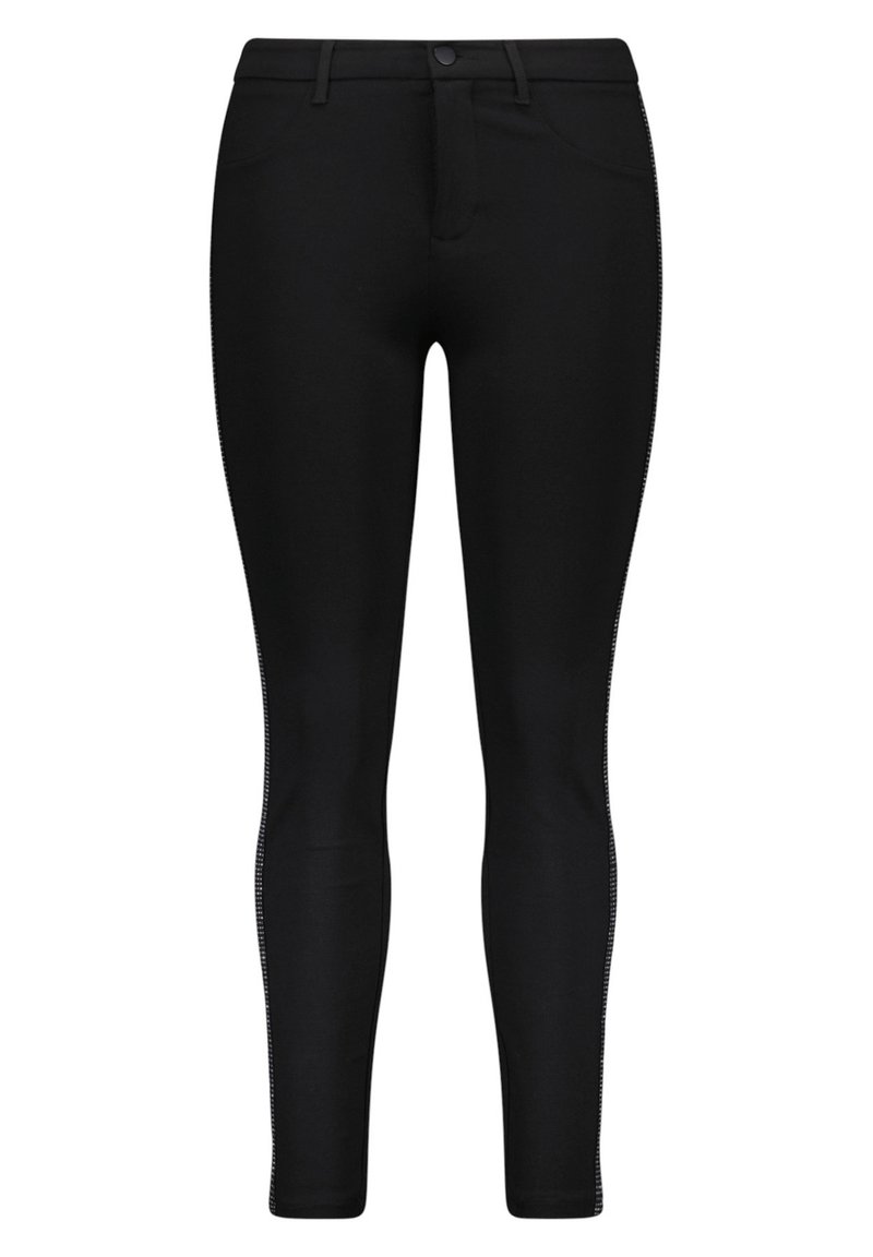 MS Mode MET STRASS STEENTJES Broek black/zwart Zalando.be