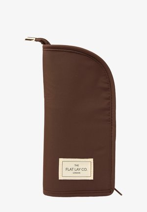 STANDING MAKEUP BRUSH CASE - Toilettas - espresso