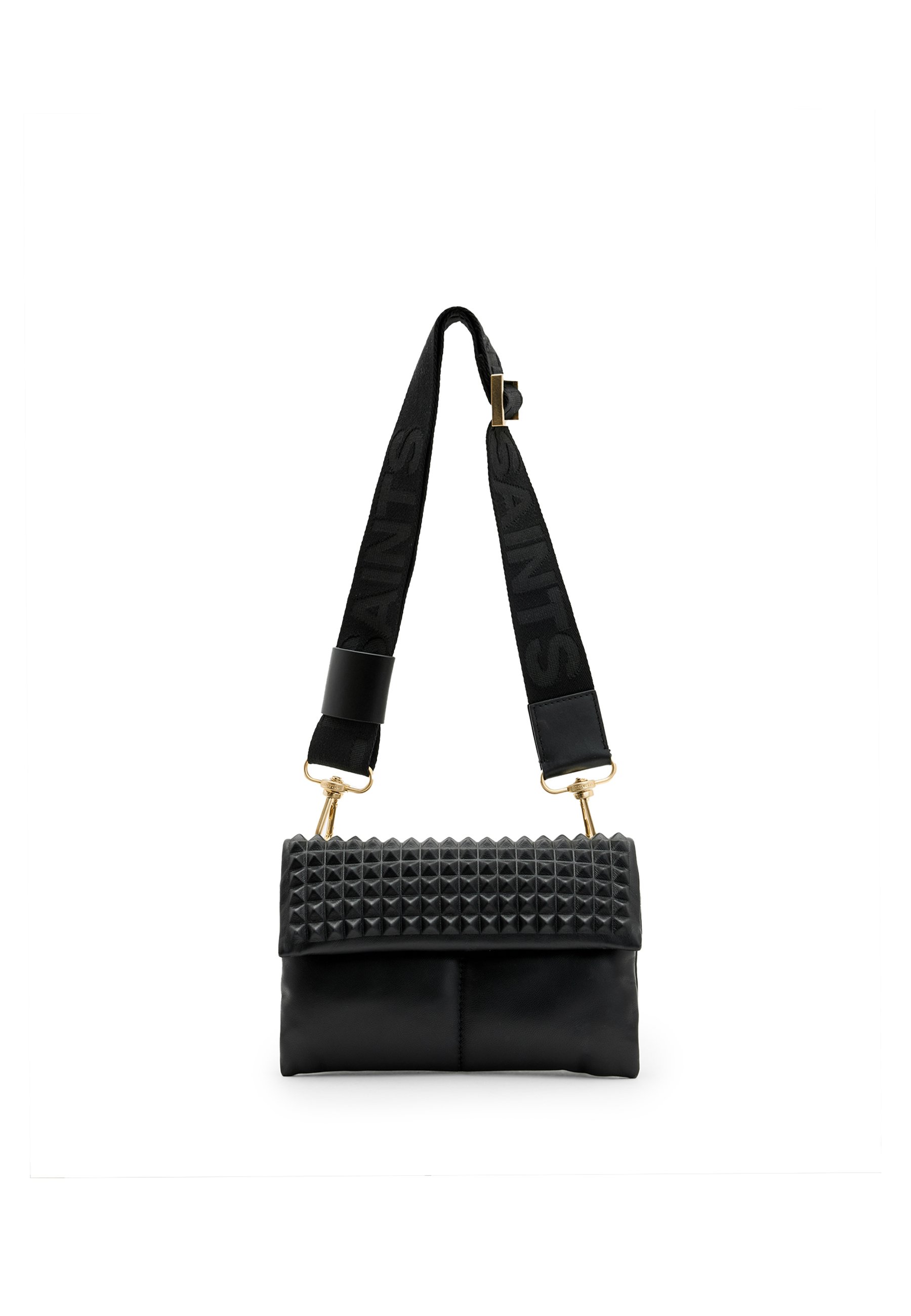 AllSaints EZRA STUD - Cross body bag - black - Zalando.ie