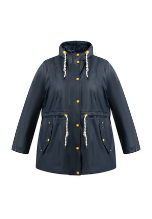 Schmuddelwedda, SCHMUDDELWEDDA PLUS SIZE REGENMANTEL - Parka - marine