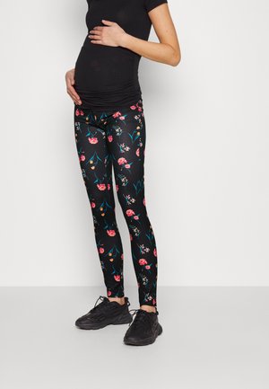 Pieces Maternity PMHIMA  - Leggingek - Nadrágok - black