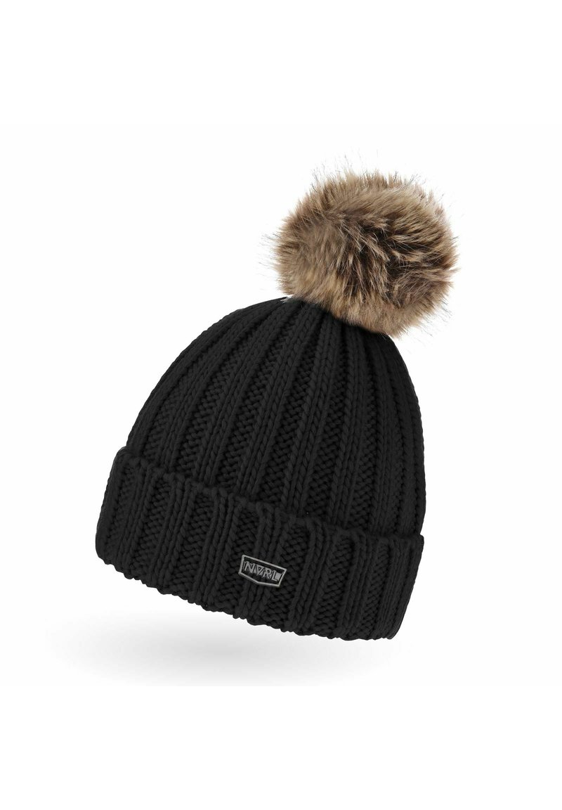 Neverless Beanie - schwarz