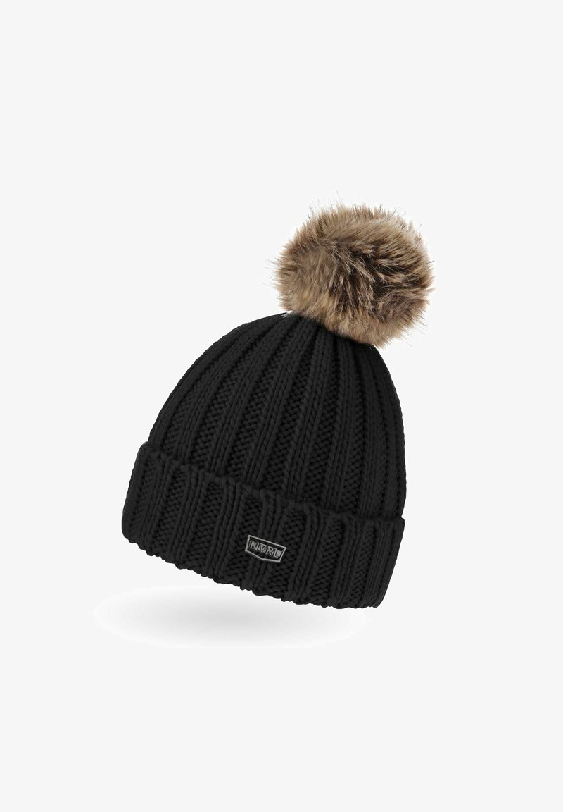 Neverless Beanie - schwarz