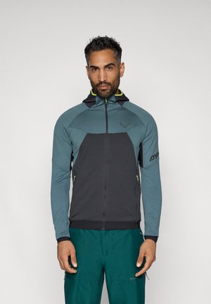 TOUR THERMAL HOODY - Cipzáras pulóver - cinder