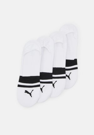HERITAGE FOOTIE UNISEX 4 PACK - Zoknik - white