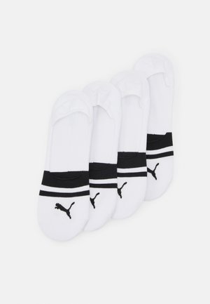 HERITAGE FOOTIE UNISEX 4 PACK - Čarape - white