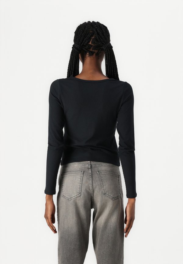 Ribbed Seamless Fabric Button-Through Top - Cardigan4