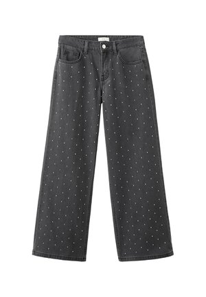 TEEN - Vaqueros rectos - black denim