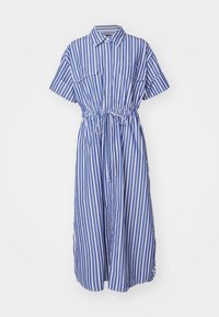CUTOUT MIDI SHIRTDRESS - Srajčna obleka - blue