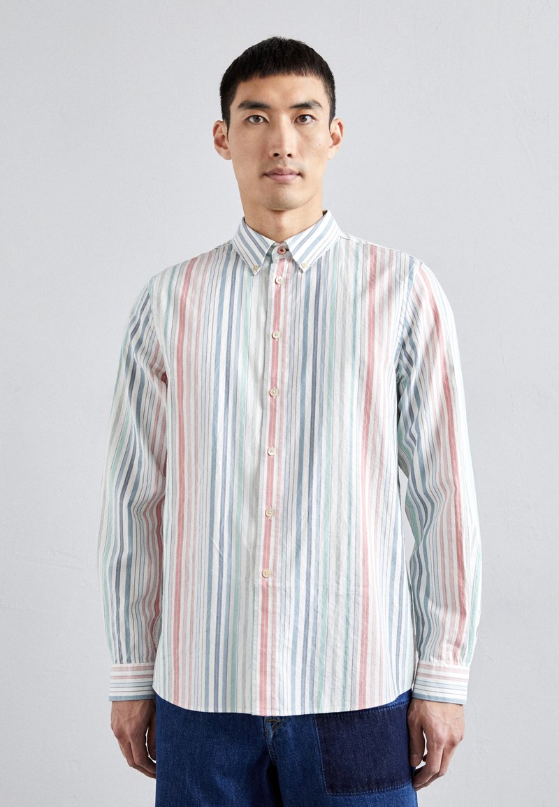 Ps By Paul Smith Men's Tailored Fit Shirt Blue