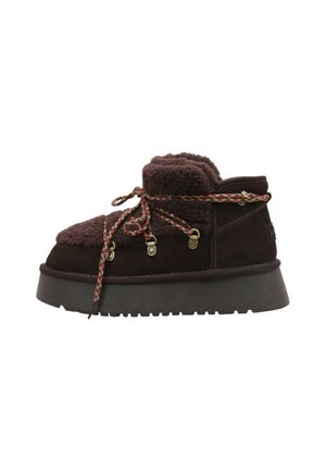 SIALUK - Botines con cordones - brown
