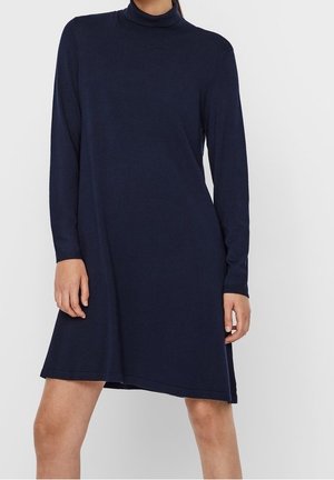 Neulemekko - dark-blue denim