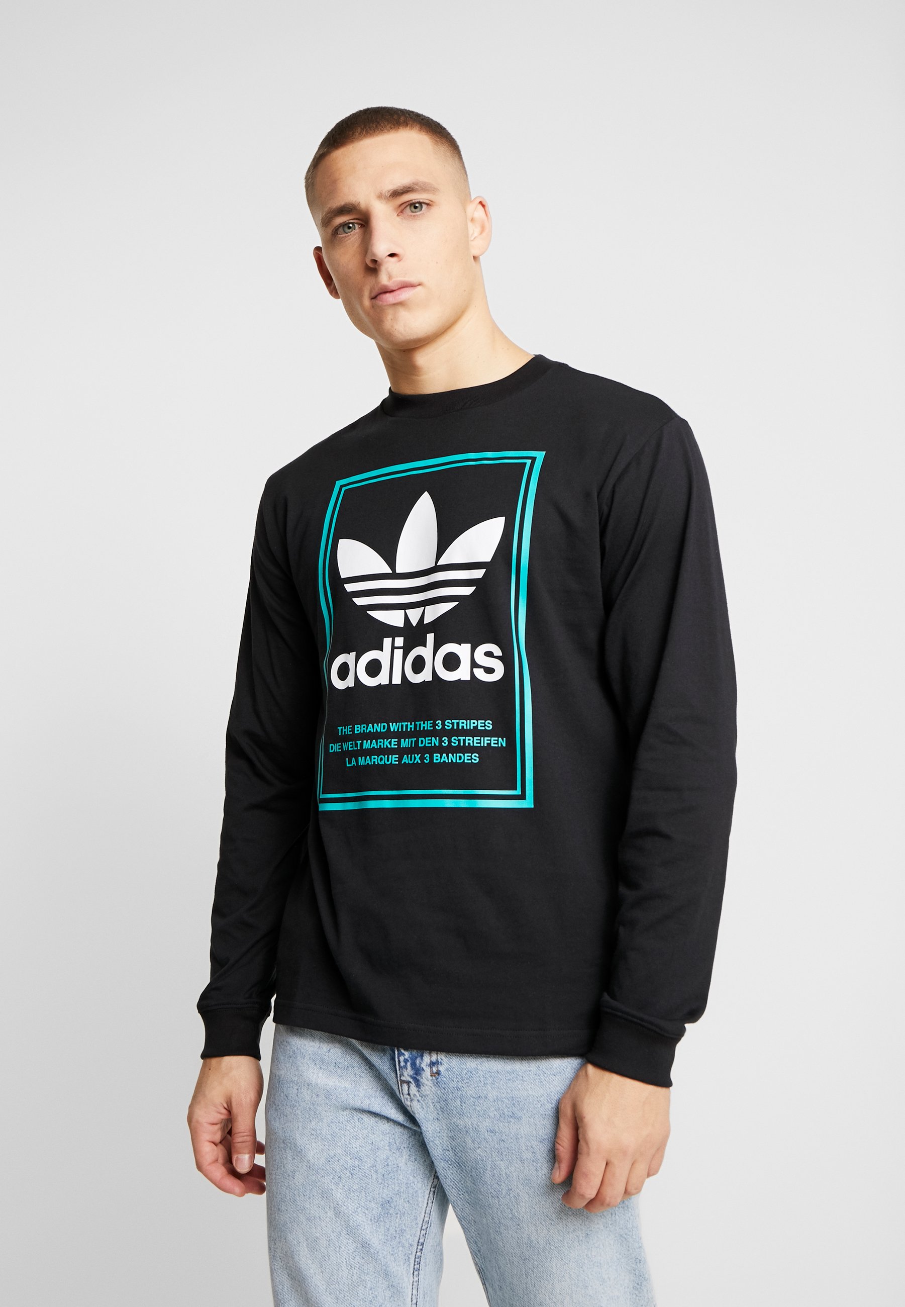 GRAPHICS GRAPHIC TEE LONG SLEEVE T SHIRT Långärmad tröja black GRAPHICS GRAPHIC TEE LONG SLEEVE T SHIRT Långärmad tröja black
