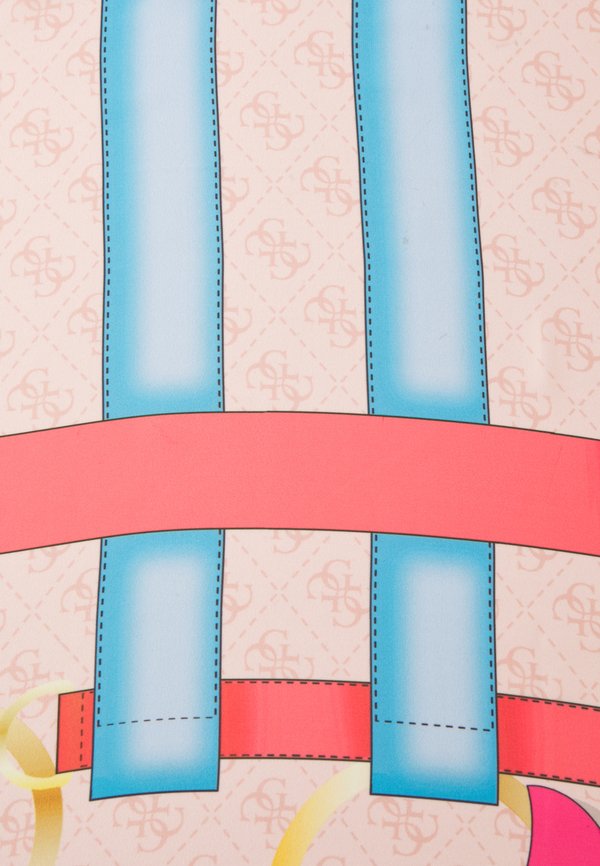 DAILY POUCH - Foulard - rose multi2