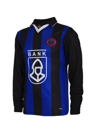 CLUB BRUGGE 1998 - 99 RETRO FOOTBALL  - Poloshirt - black - blue