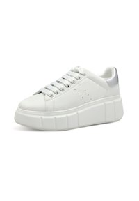 Tamaris Sneakers - a white silver