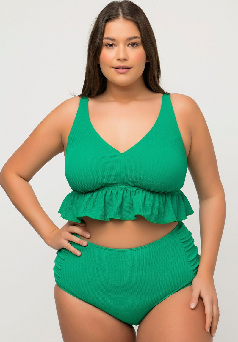 Ulla Popken Bikini green/verde Zalando.es