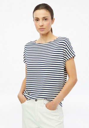 s.Oliver, T-SHIRT - T-shirt imprimé - dunkelblau
