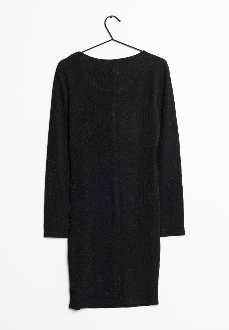 strapless open back dress Tunic Dress | Black | Sustainable Women's Clothing main image 1