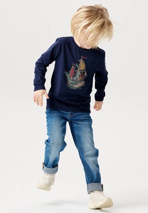 Noppies HORCHE - Slim fit jeans - mid blue denim