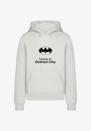 Merchcode, BATMAN MADE IN GOTHAM CITY HOODIE - Huppari - lightasphalt