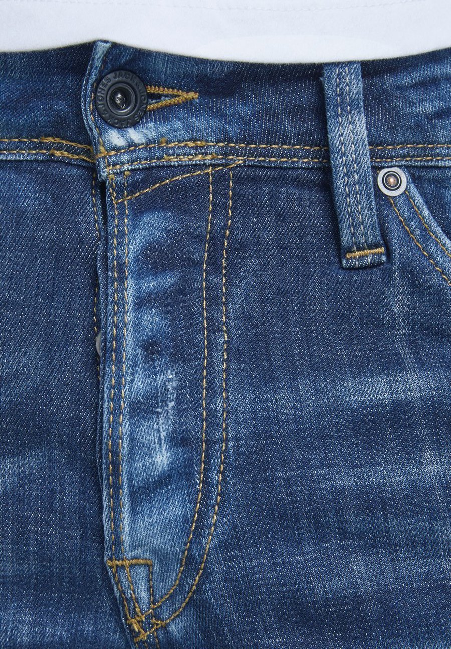 Jack \u0026 Jones SLIM FIT JEANS GLENN FOX BL 925 - Slim fit jeans - blue denim/Blauw  denim/bluedenim - Zalando.nl