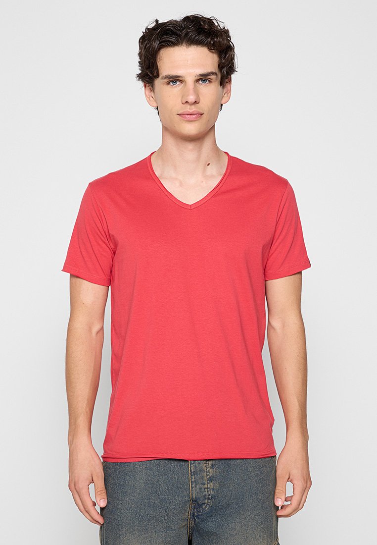Replay T-shirt basic lichtrood