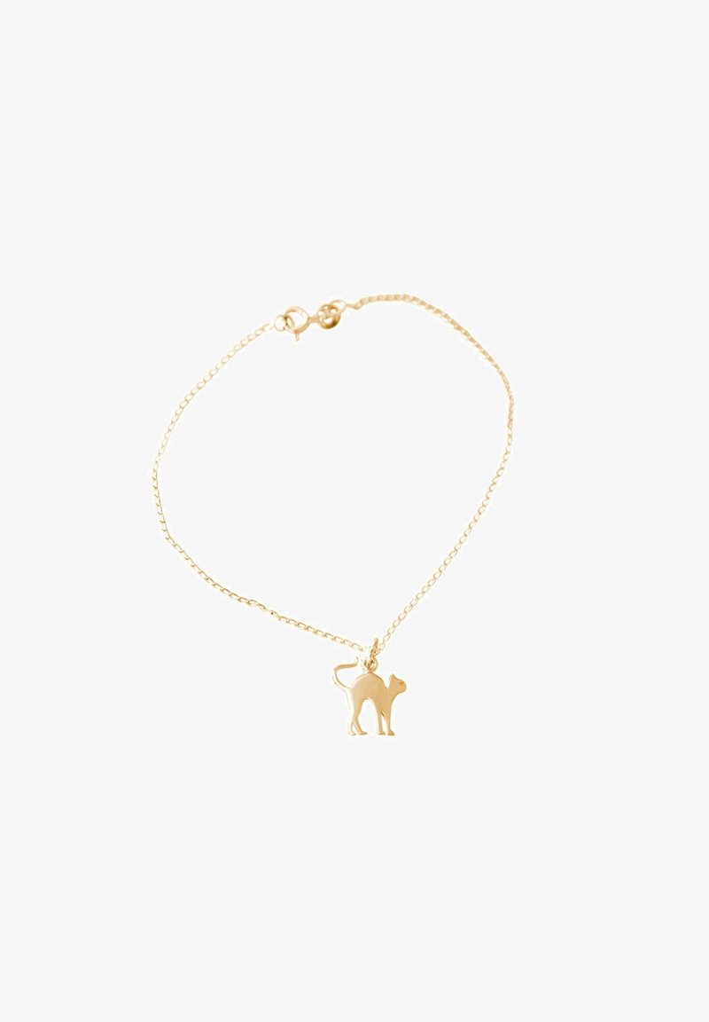 Gemshine KATZE FÜR HAUSTIER HERRCHEN - Necklace - gold coloured