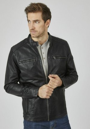 BUALBERTO - Lederjacke - schwarz