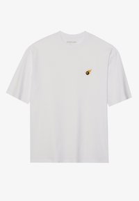 UNISEX - Tricou basic - white/black