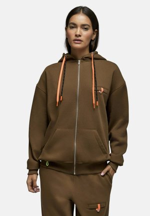 Saē, Sweat zippé - kaki