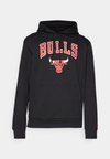 NBA CHICAGO BULLS HOODY - Клубно облекло - black
