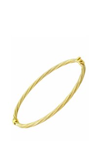 DIAMANT L'ÉTERNEL KARAT CUT TWISTED STRIPE BANGLE OF DIAMETER - Rokassprādze - yellow gold-coloured