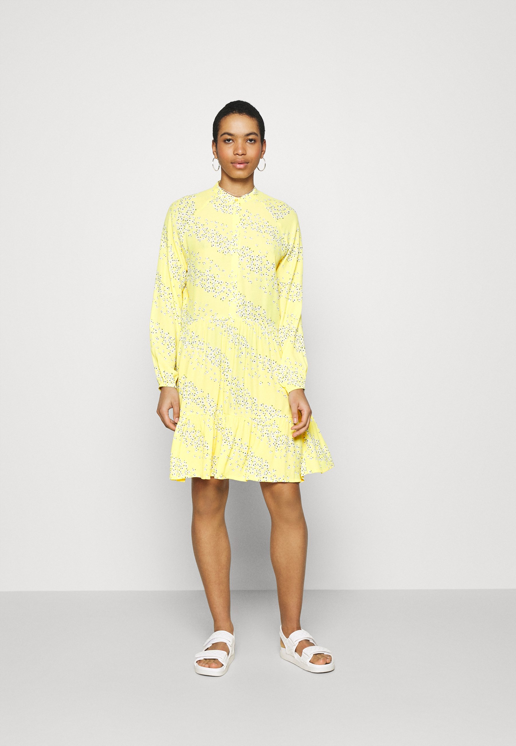 mbyM MARRANIE - Blousejurk - sereia yellow/Geel - Zalando.nl