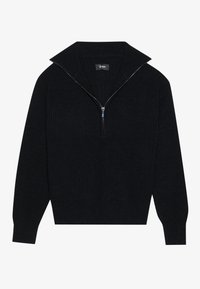 WOOL MIX JUMPER - Pullover - black
