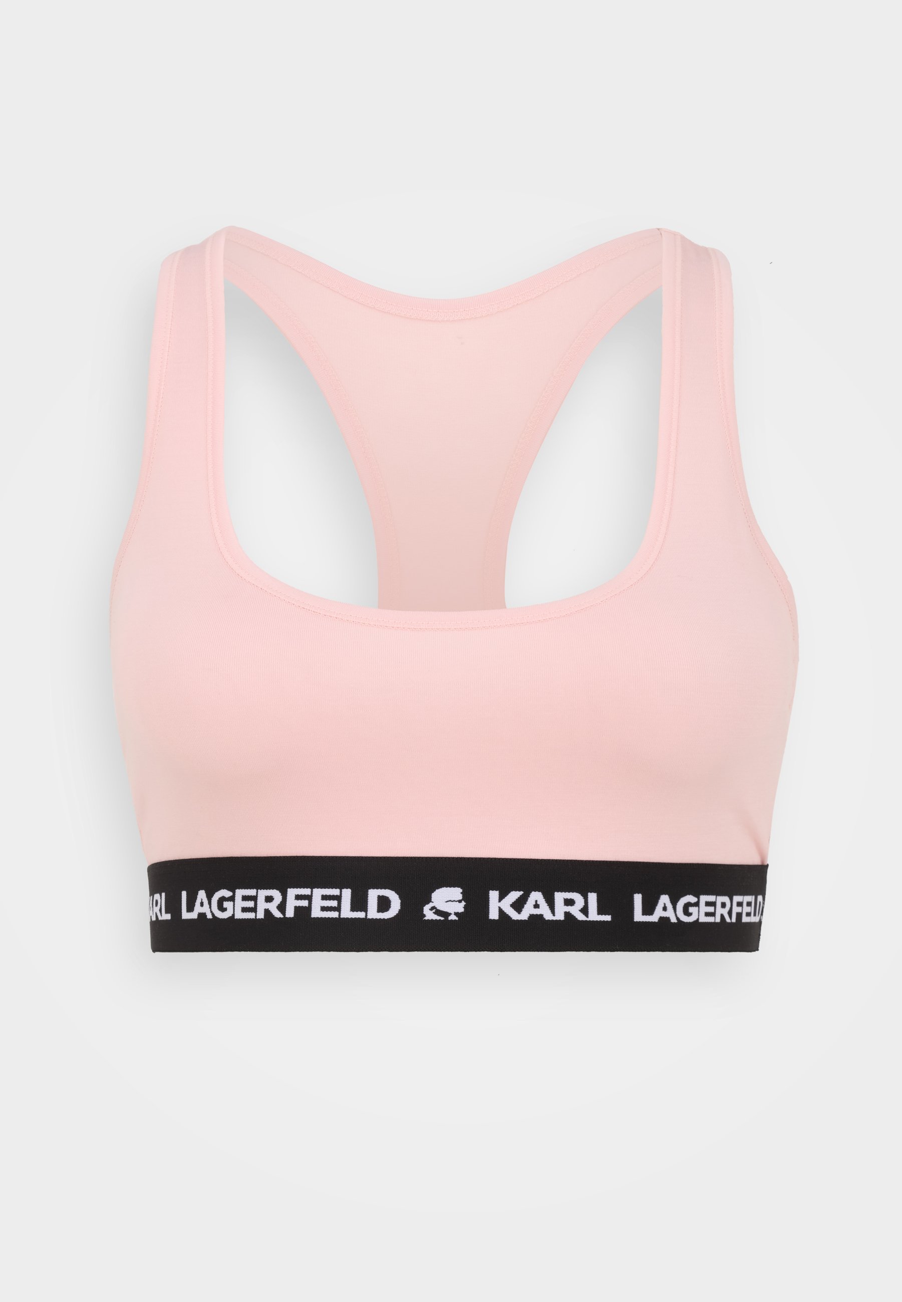 KARL LAGERFELD LOGO BRALETTE - Bustier - pink