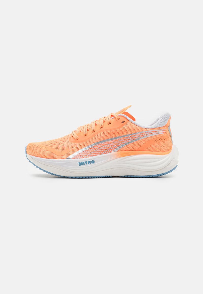 Puma - VELOCITY NITRO 3  - Neitrāli skriešanas apavi - neon citrus/silver/silver mist, Palielināt