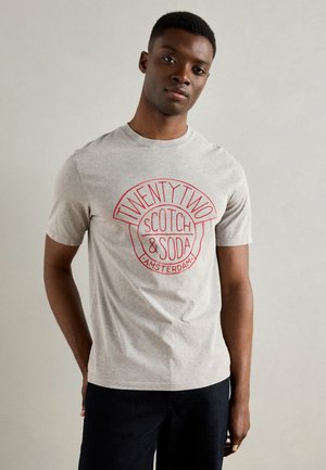 ARTWORK  - Print T-shirt - grey melange