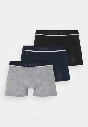 Schiesser 3 Pack Shorts Softbund und Streifen - 95/5 Organic Men's
