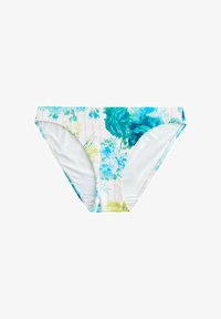Unselected, cream pink stripe floral